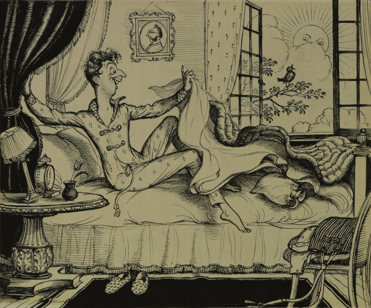 Kalkmaya Değer!, 1929 by Rex Whistler