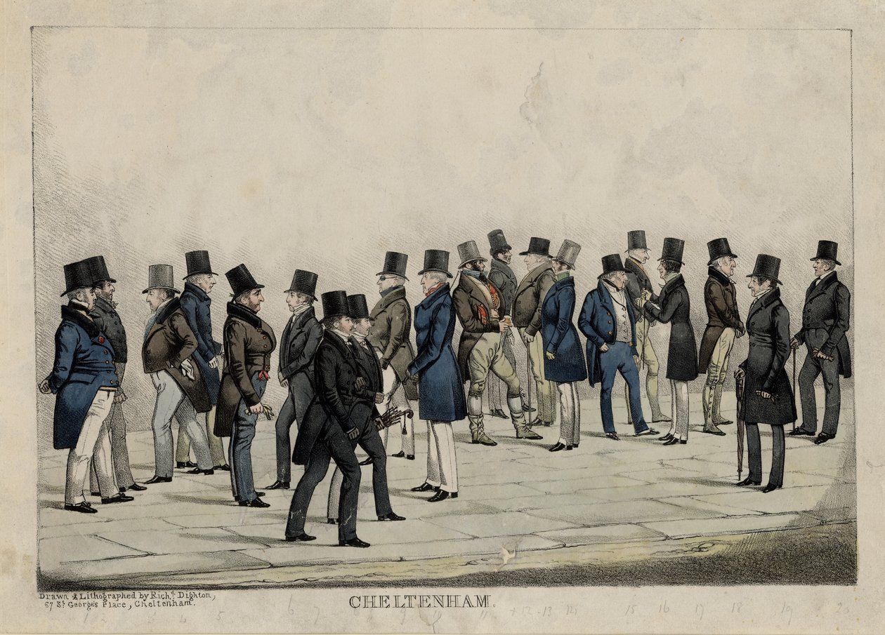 Cheltenham, c.1840 by Richard Dighton