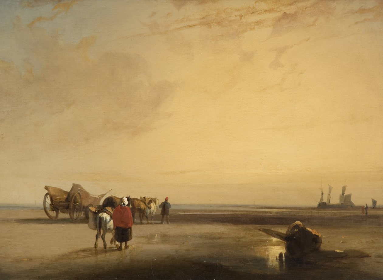 ನಾರ್ಮಂಡಿ ಸ್ಯಾಂಡ್ಸ್ ಟರ್ಕಿ by Richard Parkes Bonington
