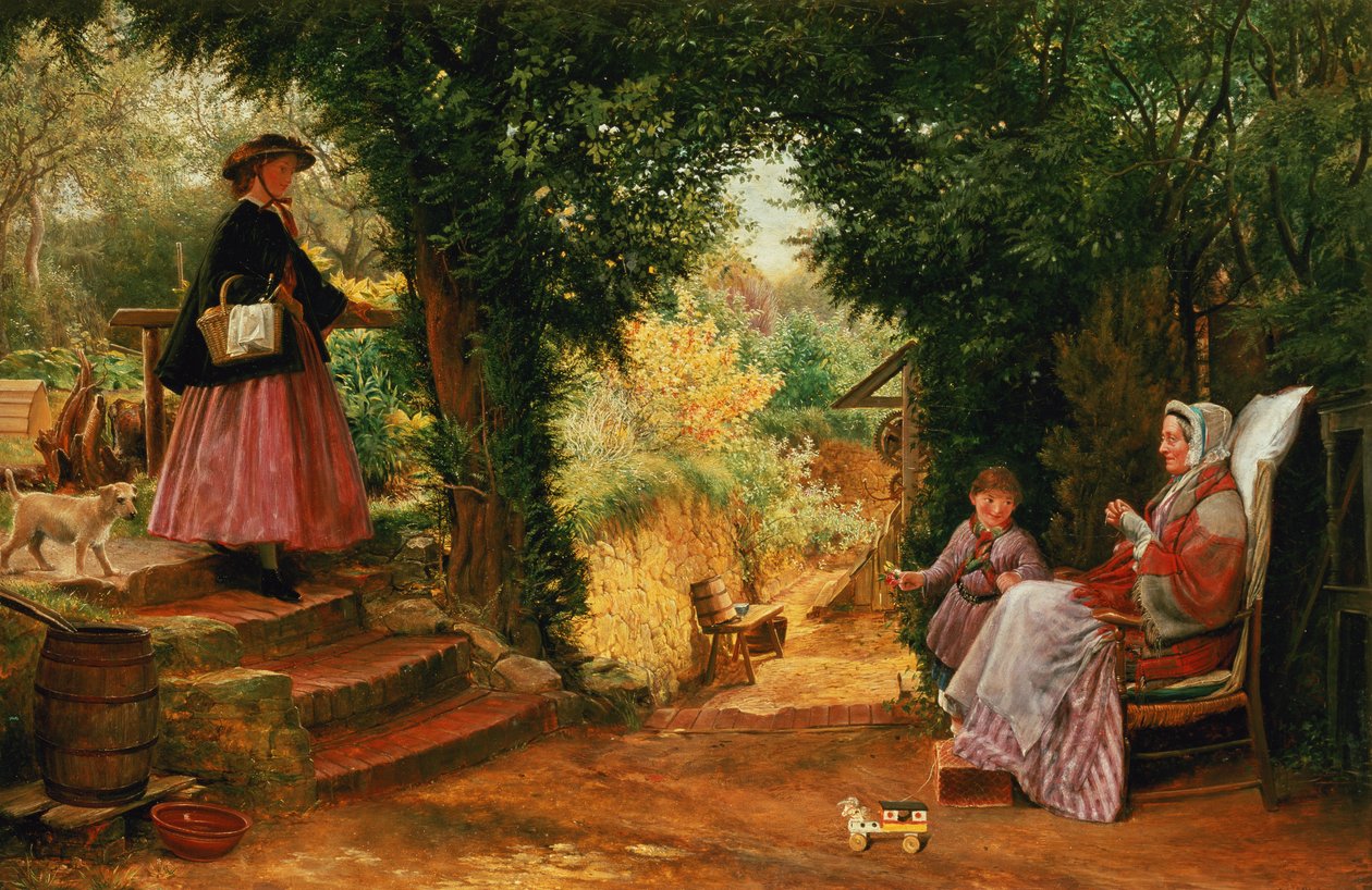 Genç Bayan Cömert (petrol) by Richard Redgrave