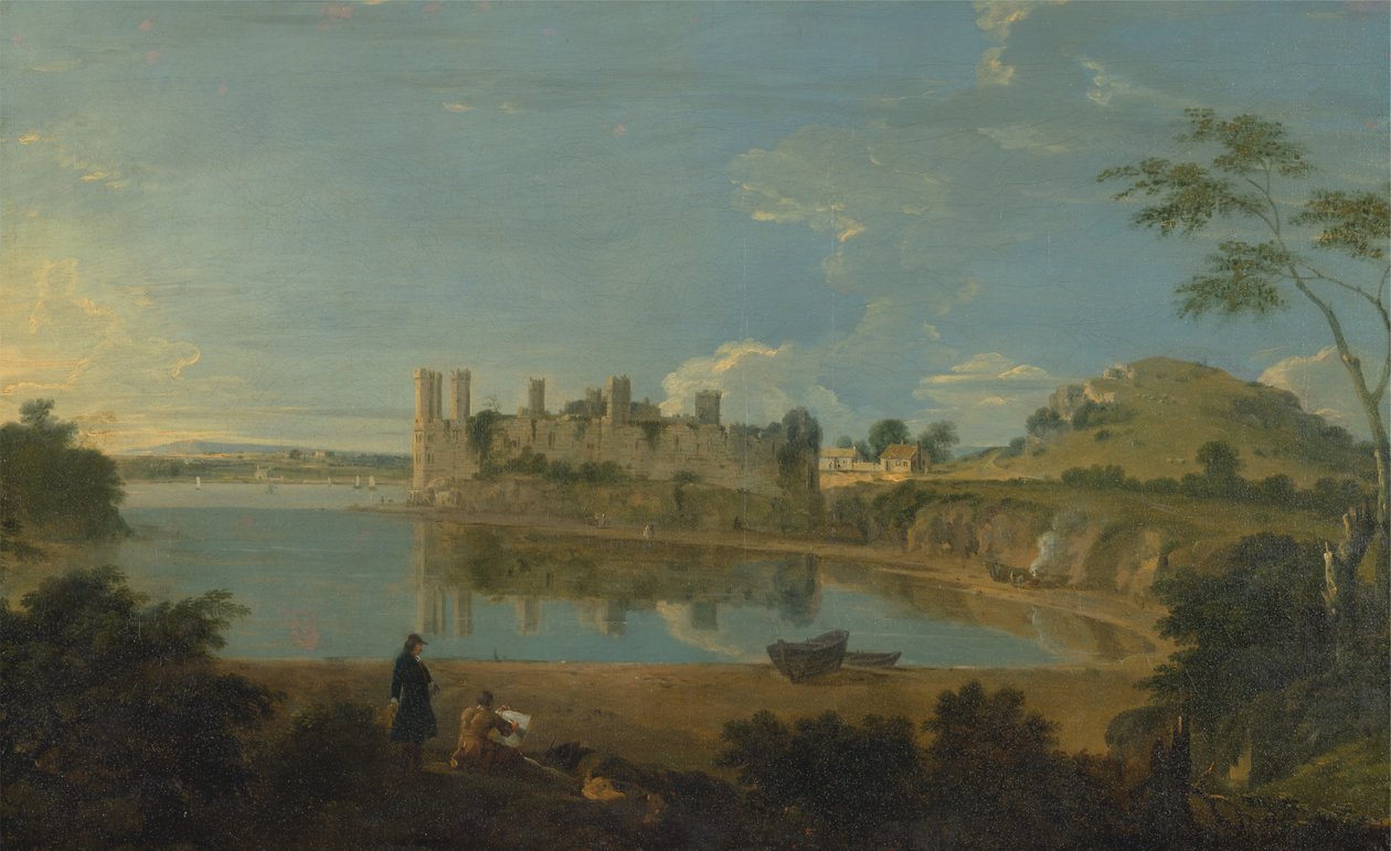 Caernarvon Kalesi by Richard Wilson