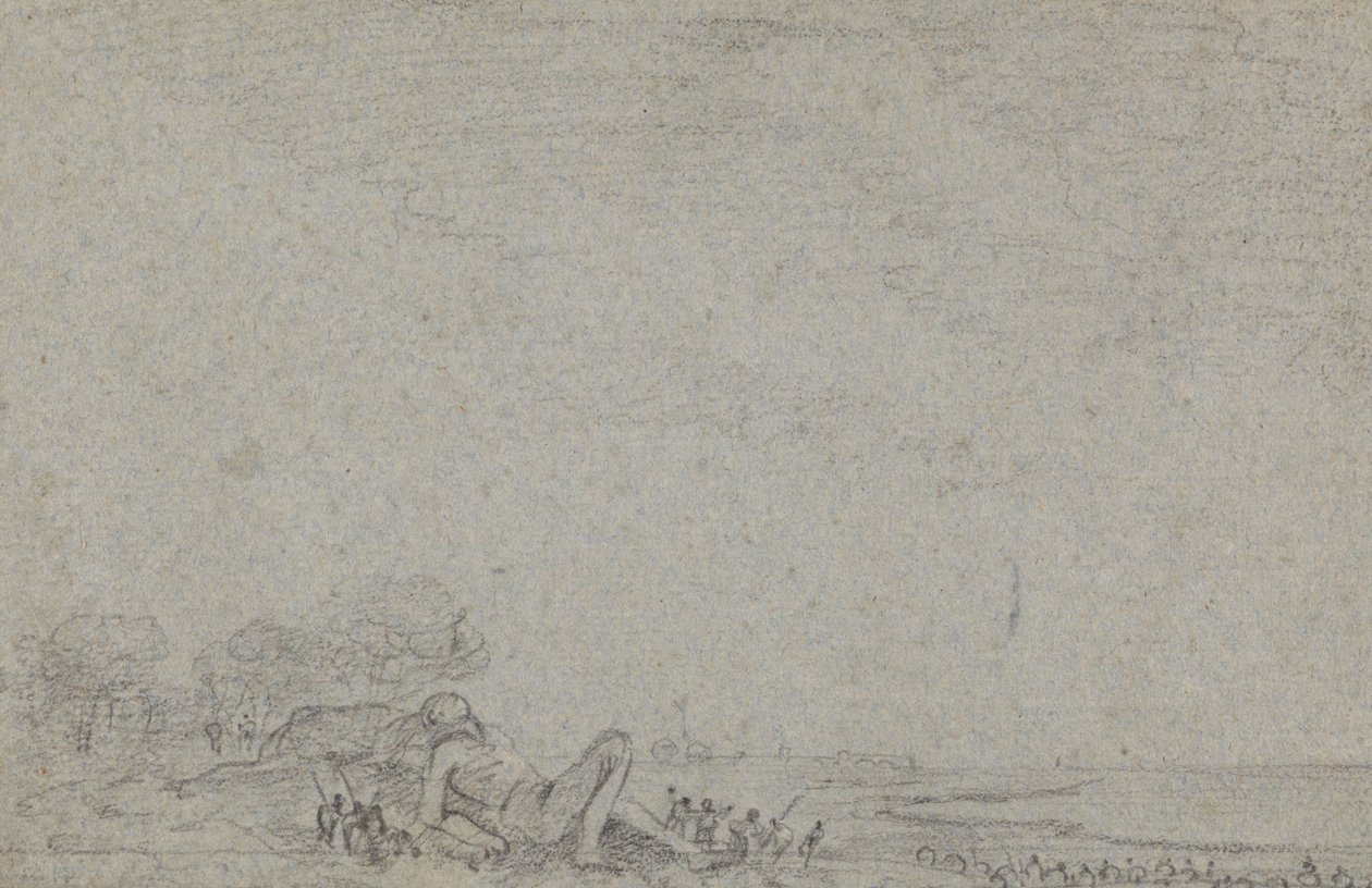 Lilliputlular tarafından Gulliver Bağlı by Richard Wilson