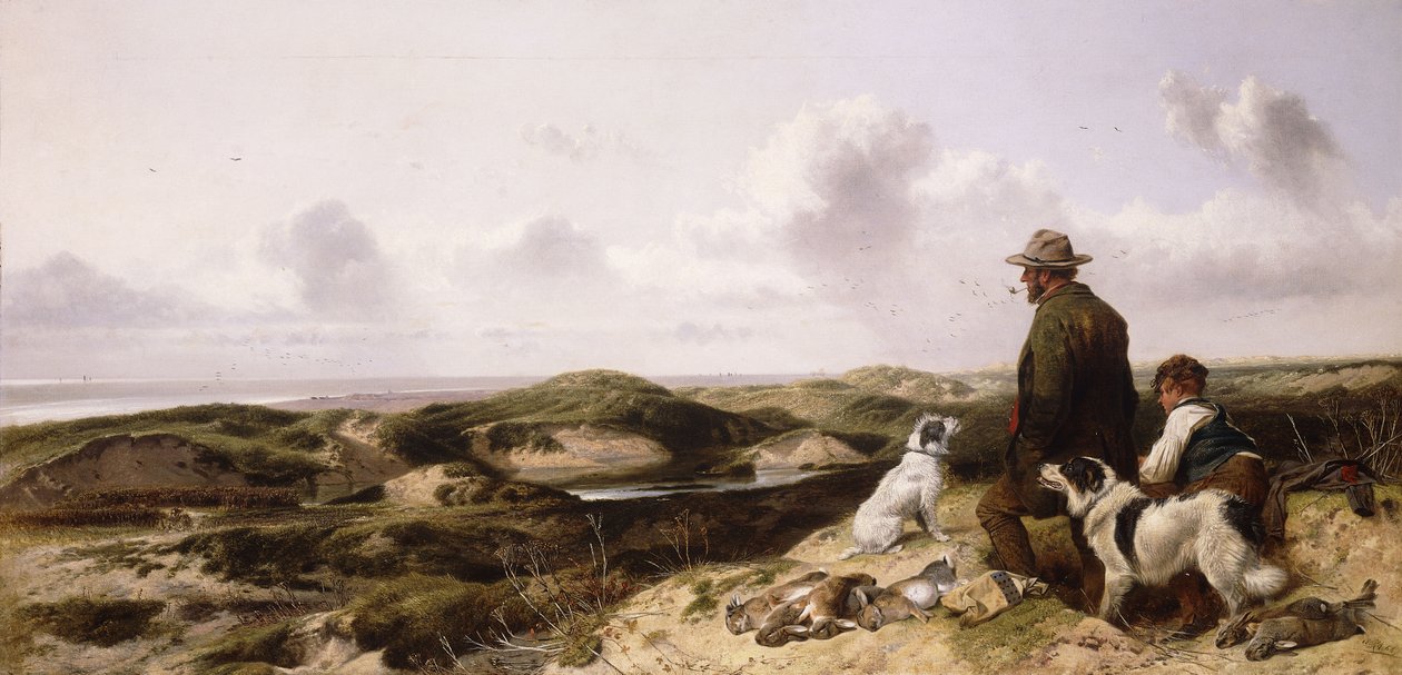 Lytham Sandhills, 1864 by Richard Ansdell