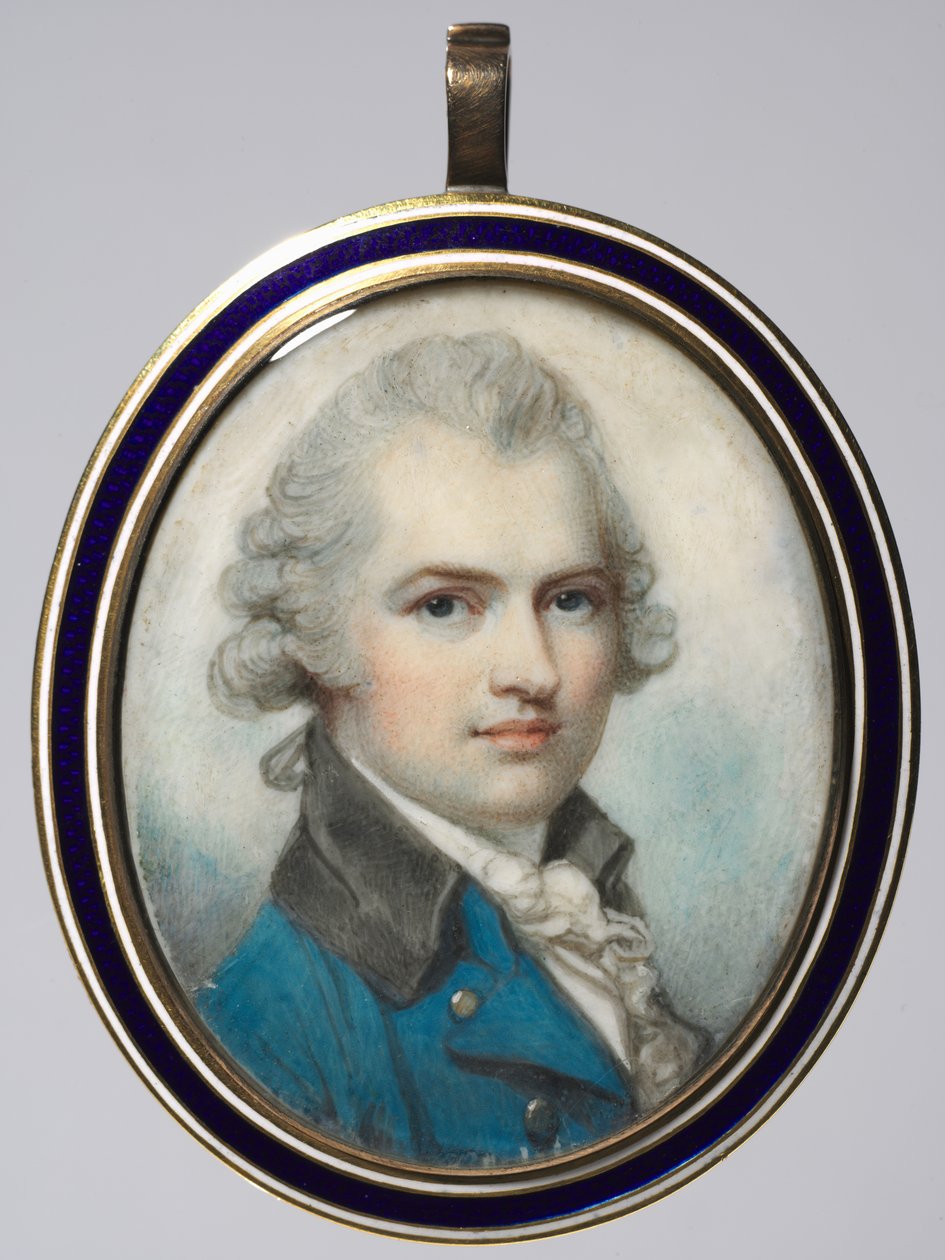 Bir Adamın Portresi, c. 1790. by Richard Cosway