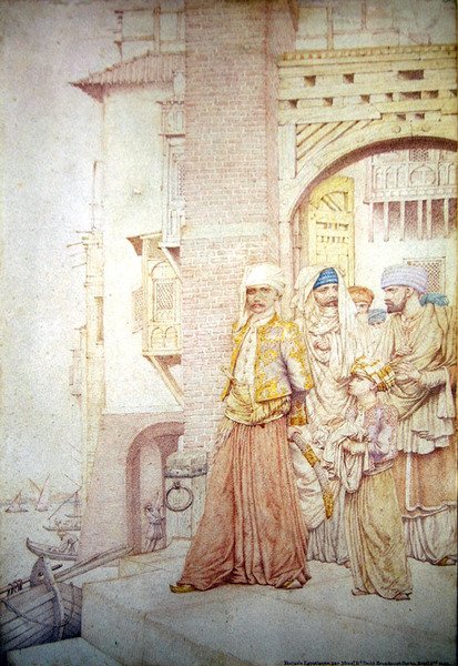 Mısır fantezisi by Richard Dadd