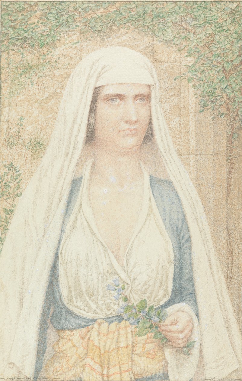 Küçük Asya'nın Yunan Kadını by Richard Dadd