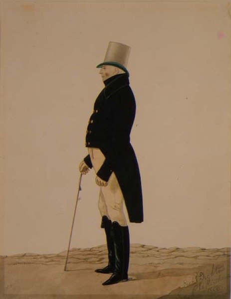 H.R.H. Gloucester Dükü by Richard Dighton