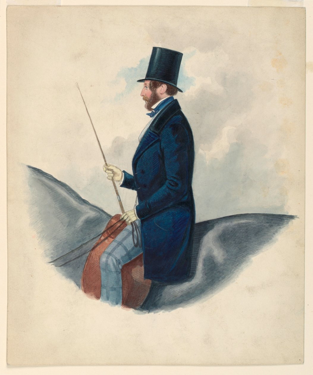 Tanımlanamayan Adam Portresi by Richard Dighton