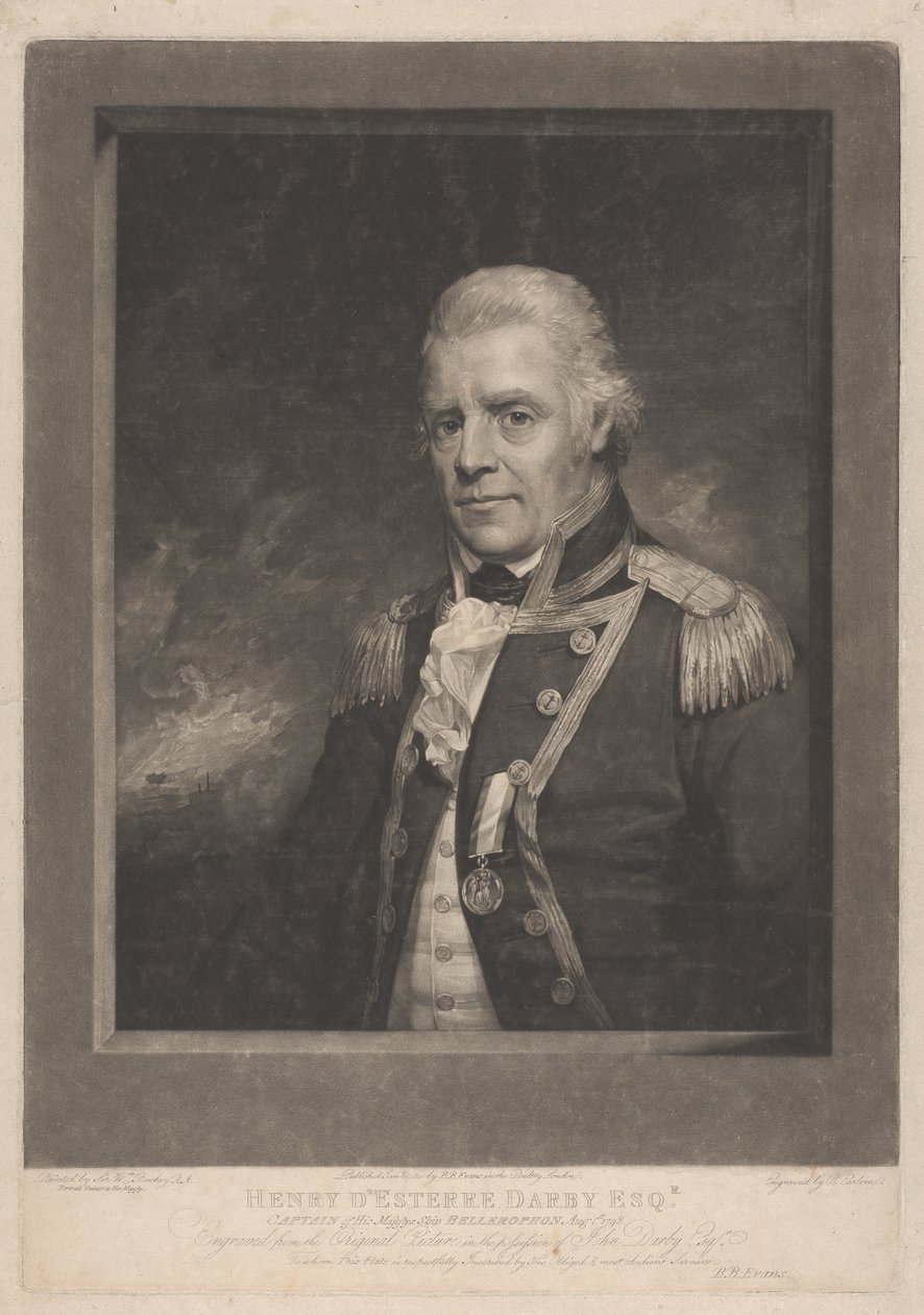 Henry D'Esterre Darby, Av. by Richard Earlom