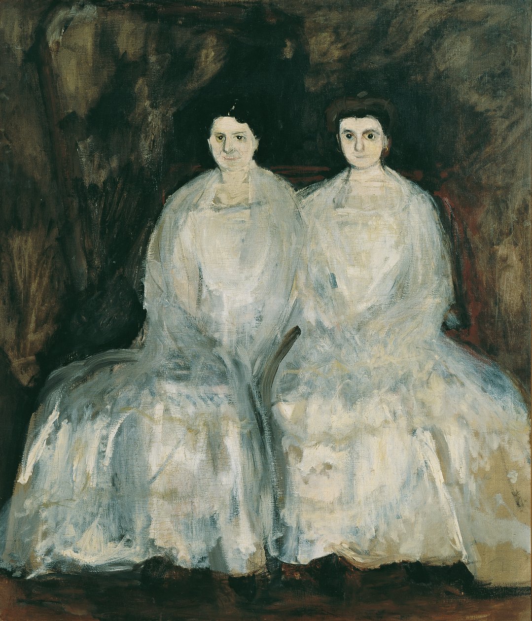 Karoline ve Pauline Fey kardeşler by Richard Gerstl
