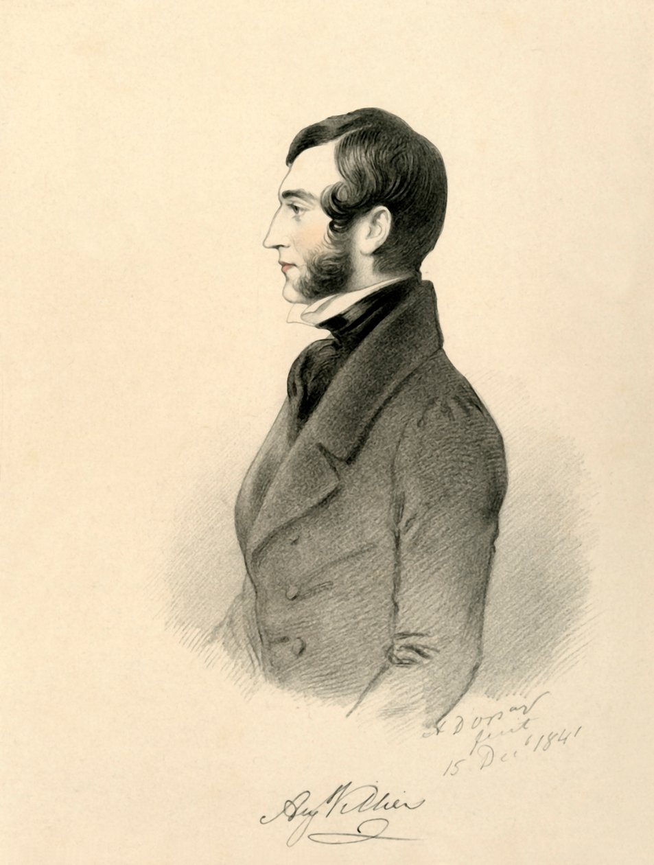 Ağustos Villiers, 1841. by Richard James Lane