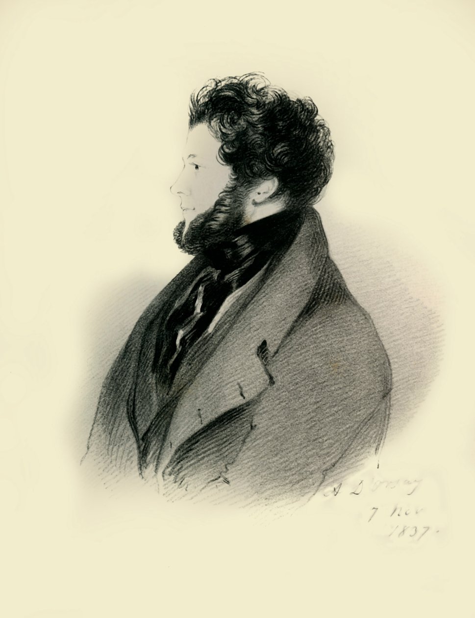 Charles Standish Esquire MP, 1837. by Richard James Lane