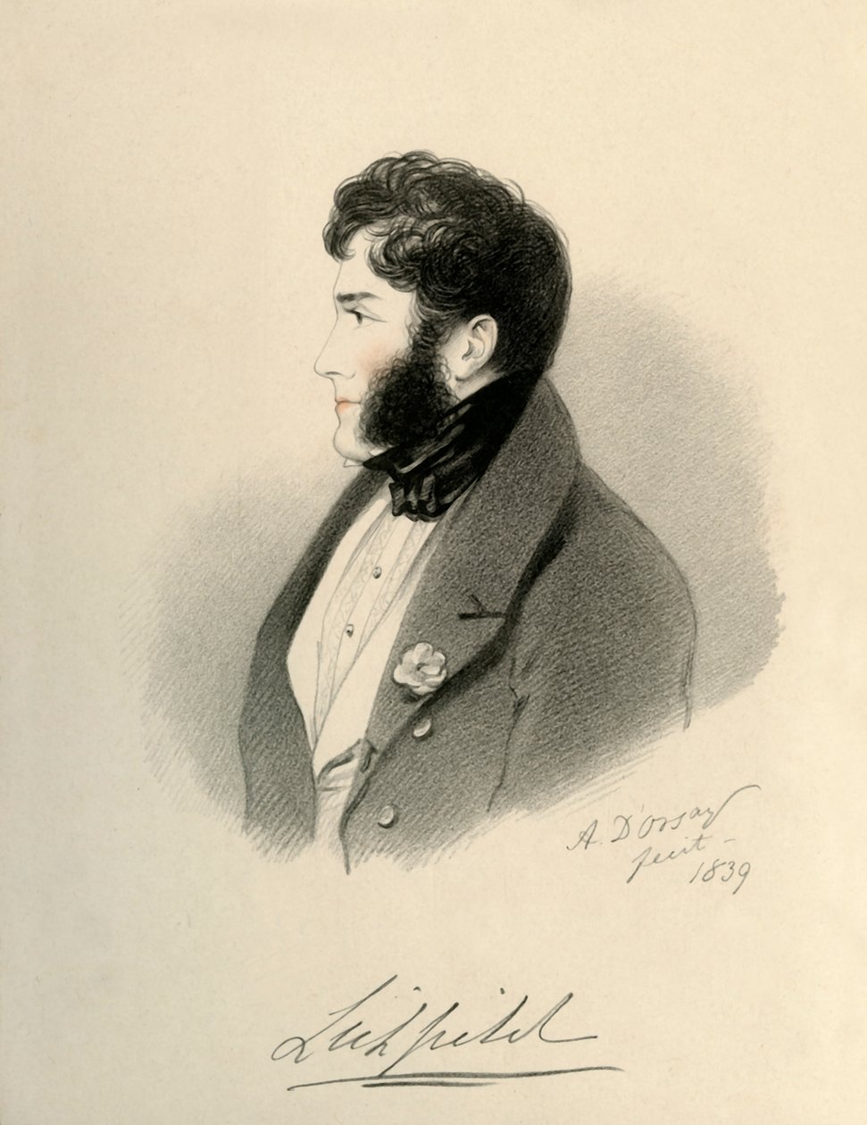 Lichfield Kontu, 1839. by Richard James Lane