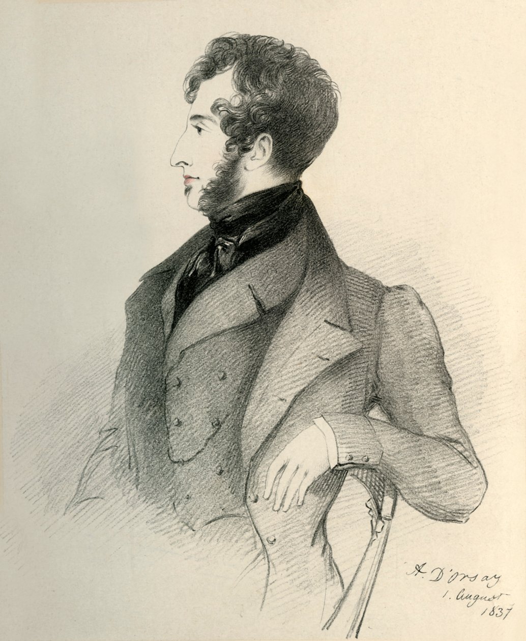 Edward Lytton Bulwer, 1837. by Richard James Lane