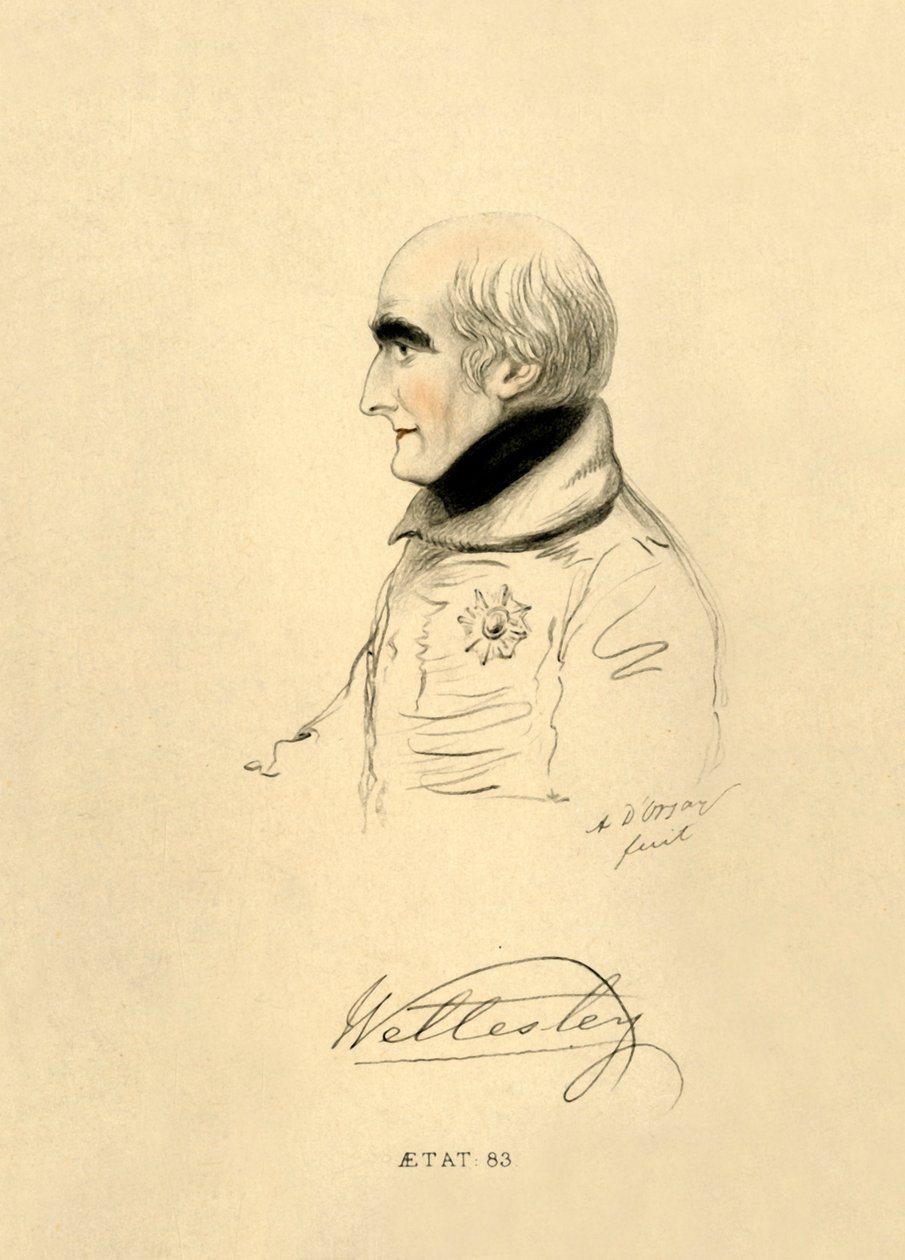 Wellesley Markisi, 1833. by Richard James Lane