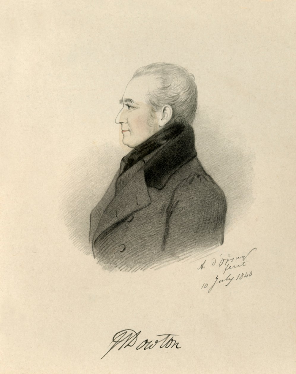 Dowton'da, 1840. by Richard James Lane