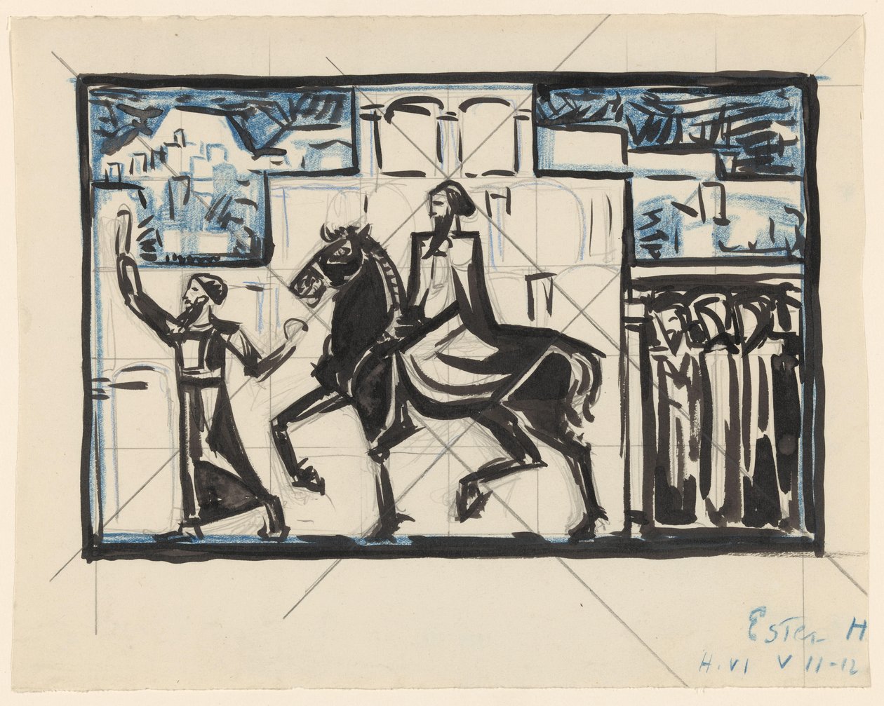 Zafer van Mordechai by Richard Nicolaüs Roland Holst (possibly)