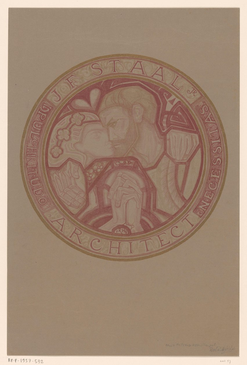 Pul tasarımı: J.F. Çelik by Richard Nicolaüs Roland Holst