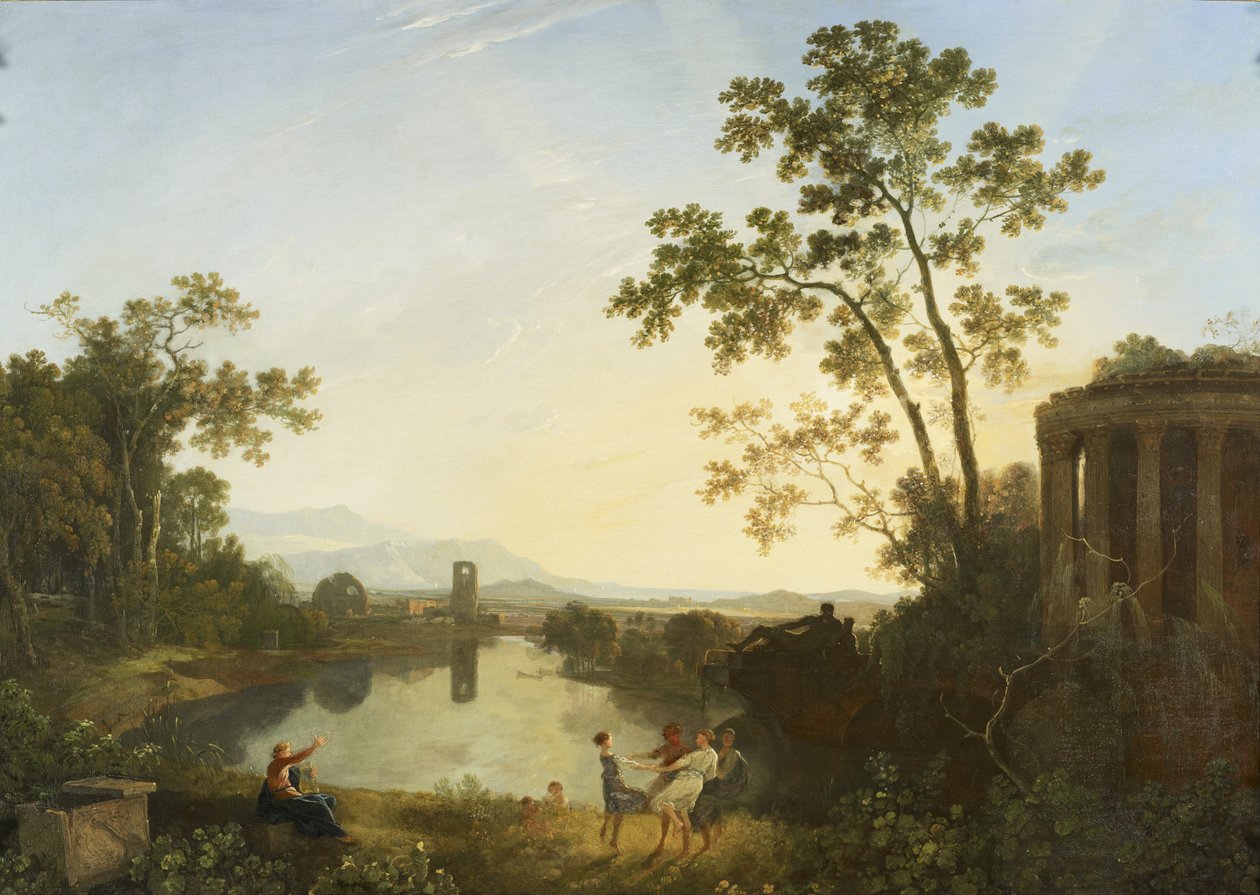 Apollon ve Mevsimler (tuval üzerine yağlıboya) by Richard Wilson