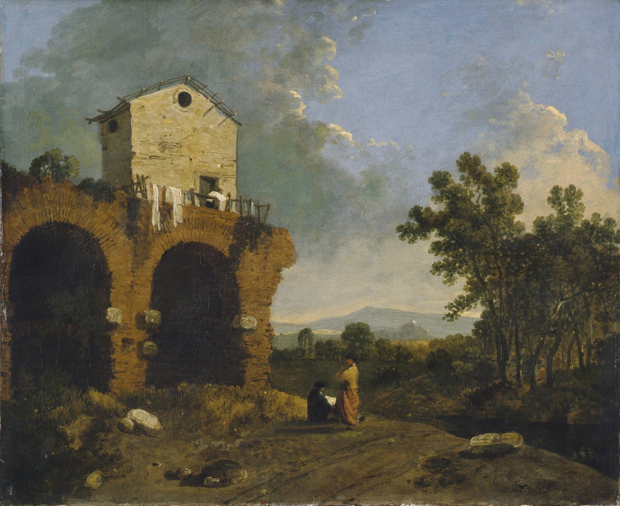 Tivoli yakınlarındaki Hadrian'ın Köşkü by Richard Wilson