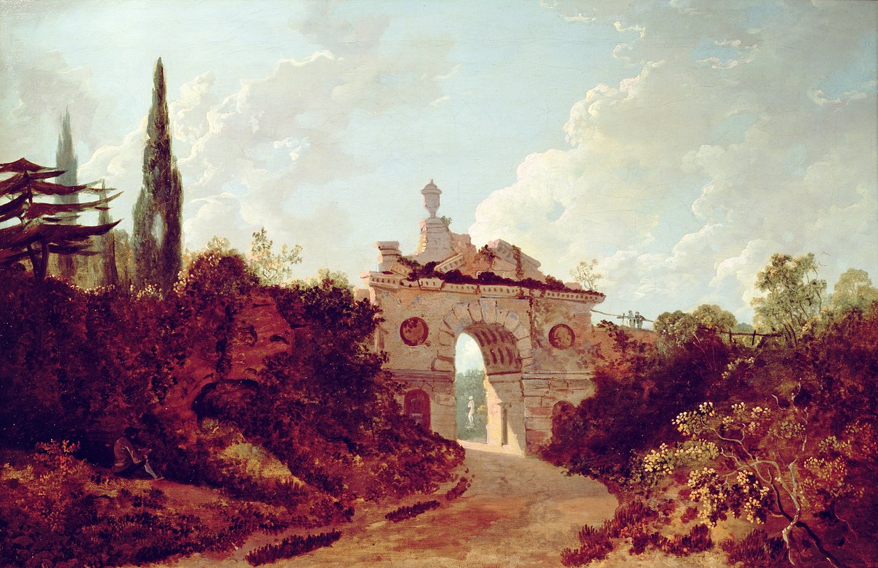 Kew Bahçeleri: Yıkılmış Kemer by Richard Wilson