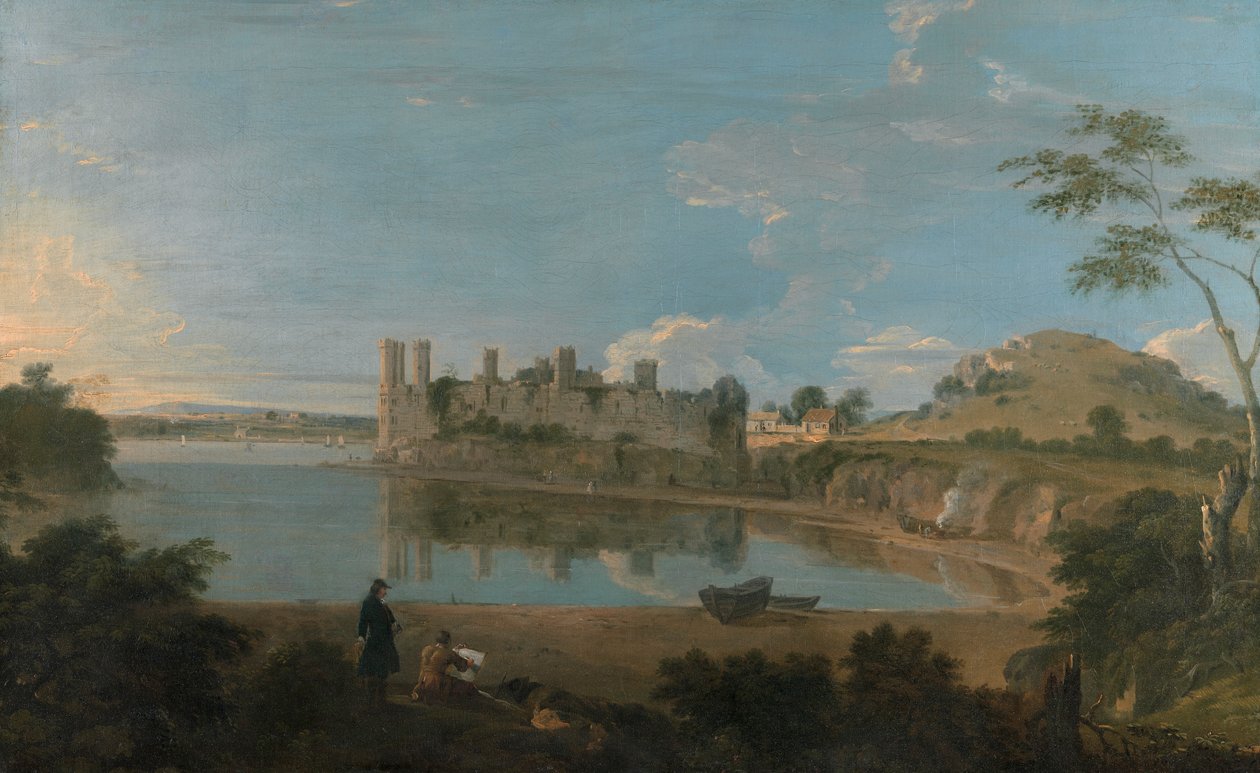 Caernarfon Kalesi by Richard Wilson