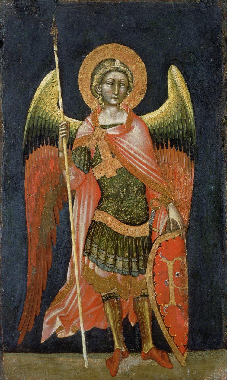 Savaşçı melek, 1348-54 by Ridolfo di Arpo Guariento