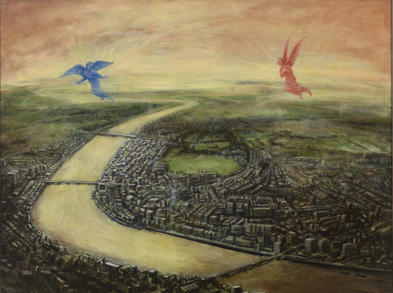 Gündüz ve gece melekleri, 2003 by Robert Burkall Marsh