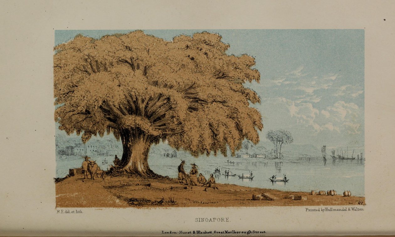 Singapur, Robert Elwes (1819-1878), Norfolk