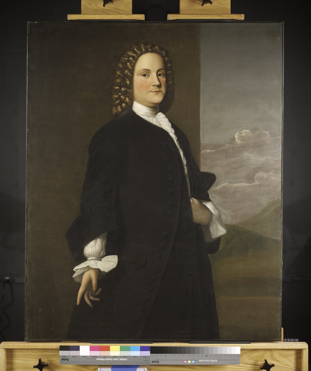 Benjamin Franklin, c.1746 by Robert Feke