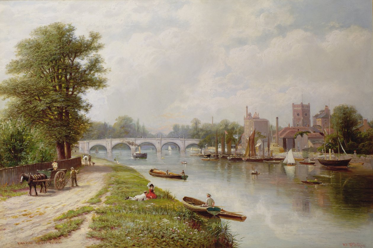 Thames üzerinde Kingston by Robert Finlay McIntyre