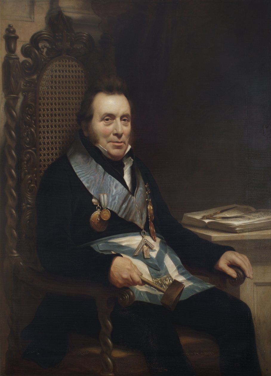 Peter Thompson, c.1840 by Robert Frain