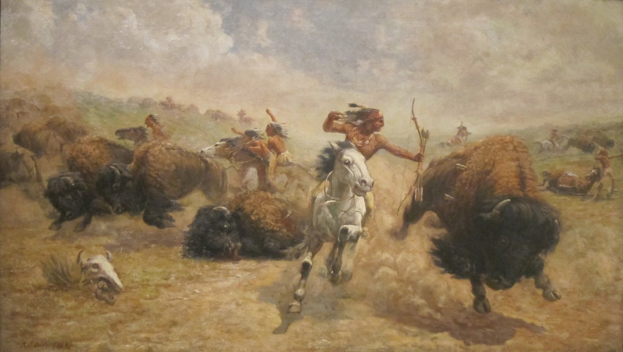 Bufalo Avı by Robert Jenkins Onderdonk