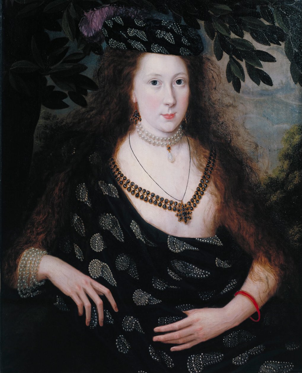 Leydi Elizabeth Papa by Robert Peake