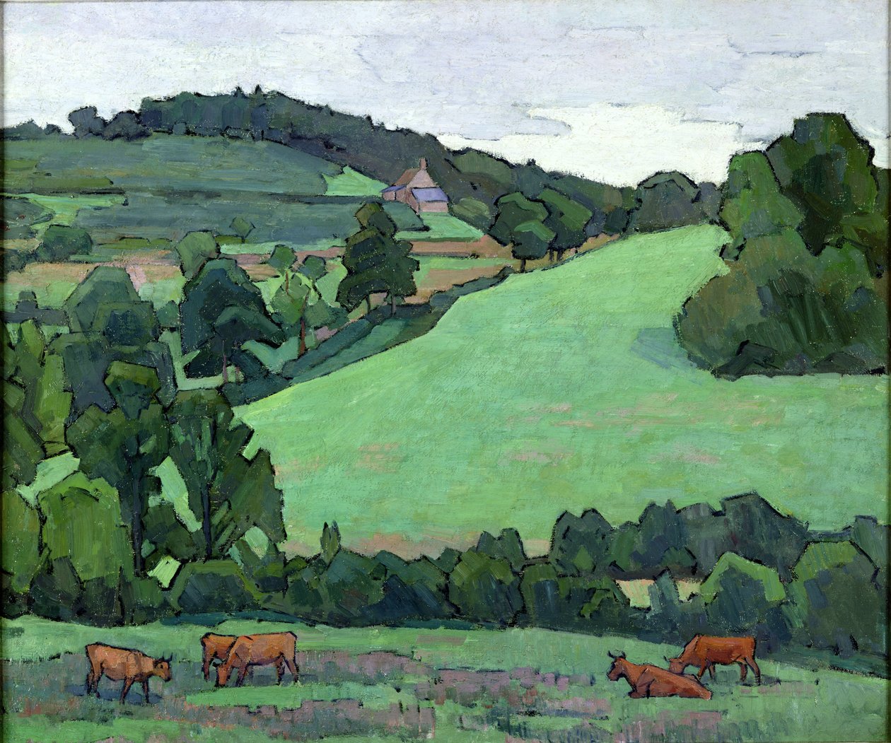 Bolham Suyu Karşısında by Robert Polhill Bevan