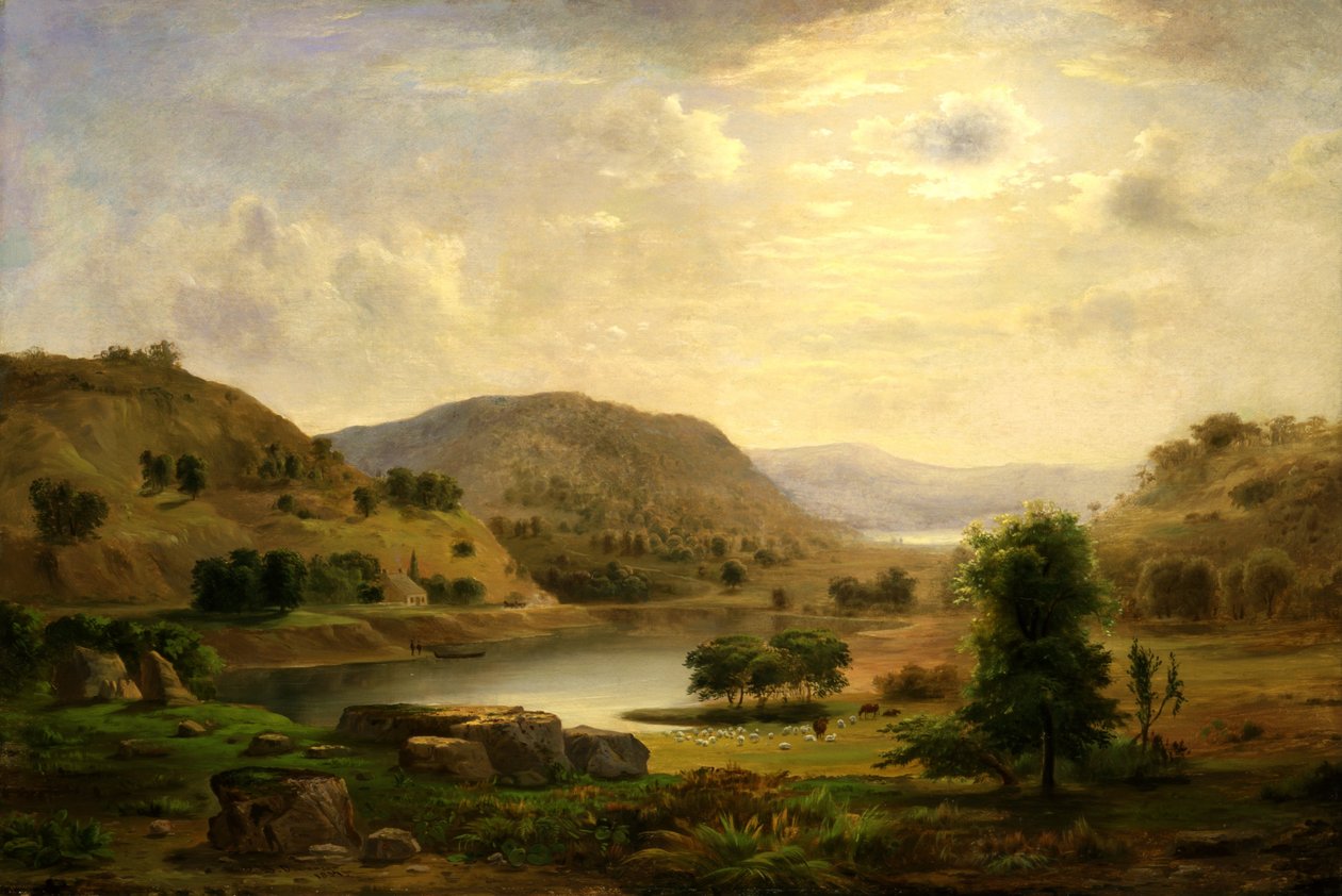 Vadi Çayırı by Robert Scott Duncanson