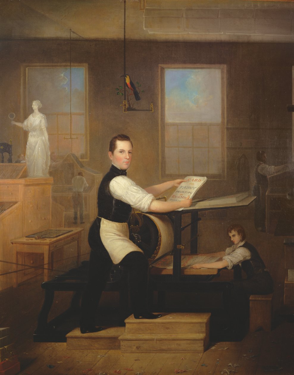 Howell Evans ve Matbaası, 1844 by Robert Street