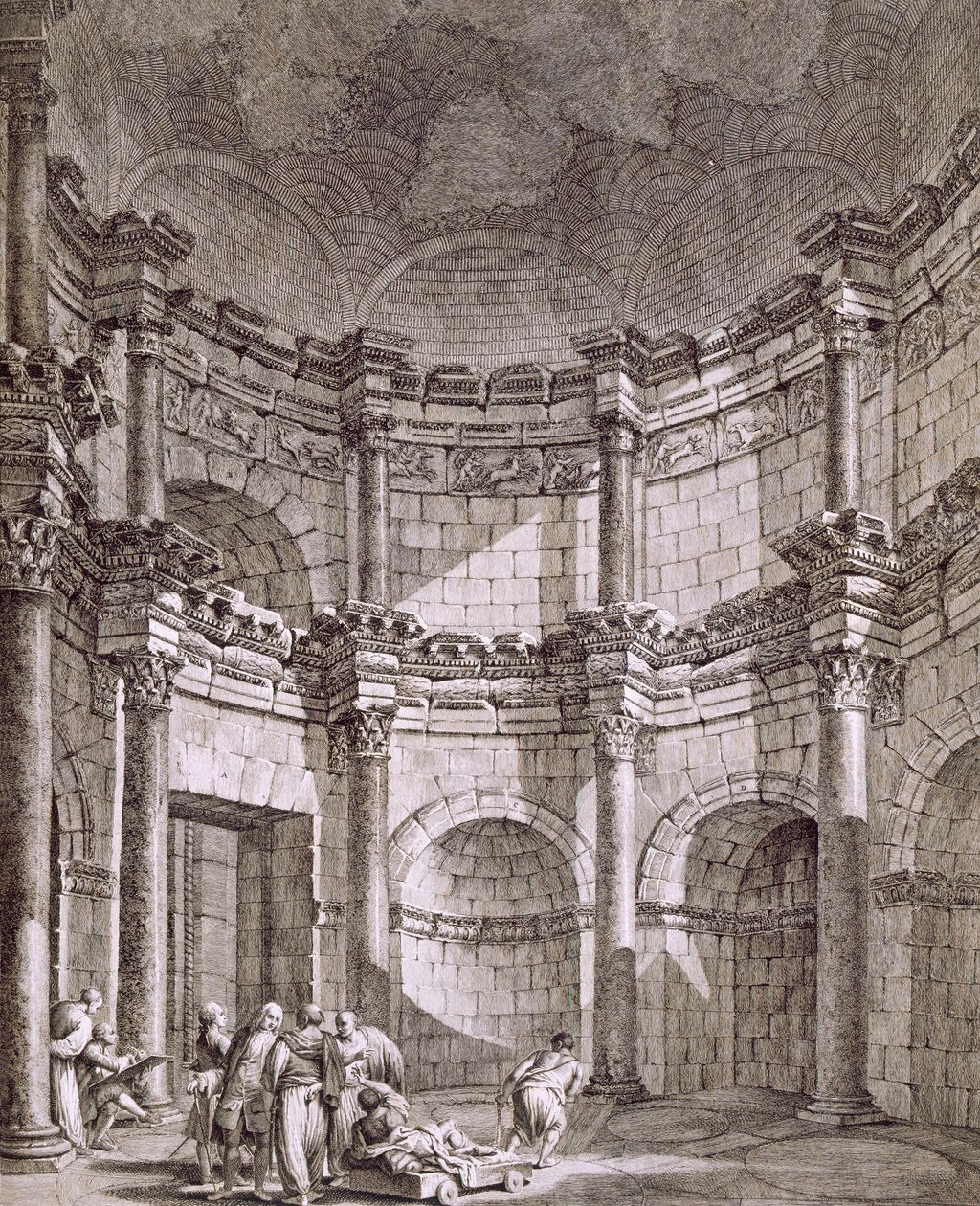 Jüpiter Tapınağı, pub. 1764. by Robert Adam