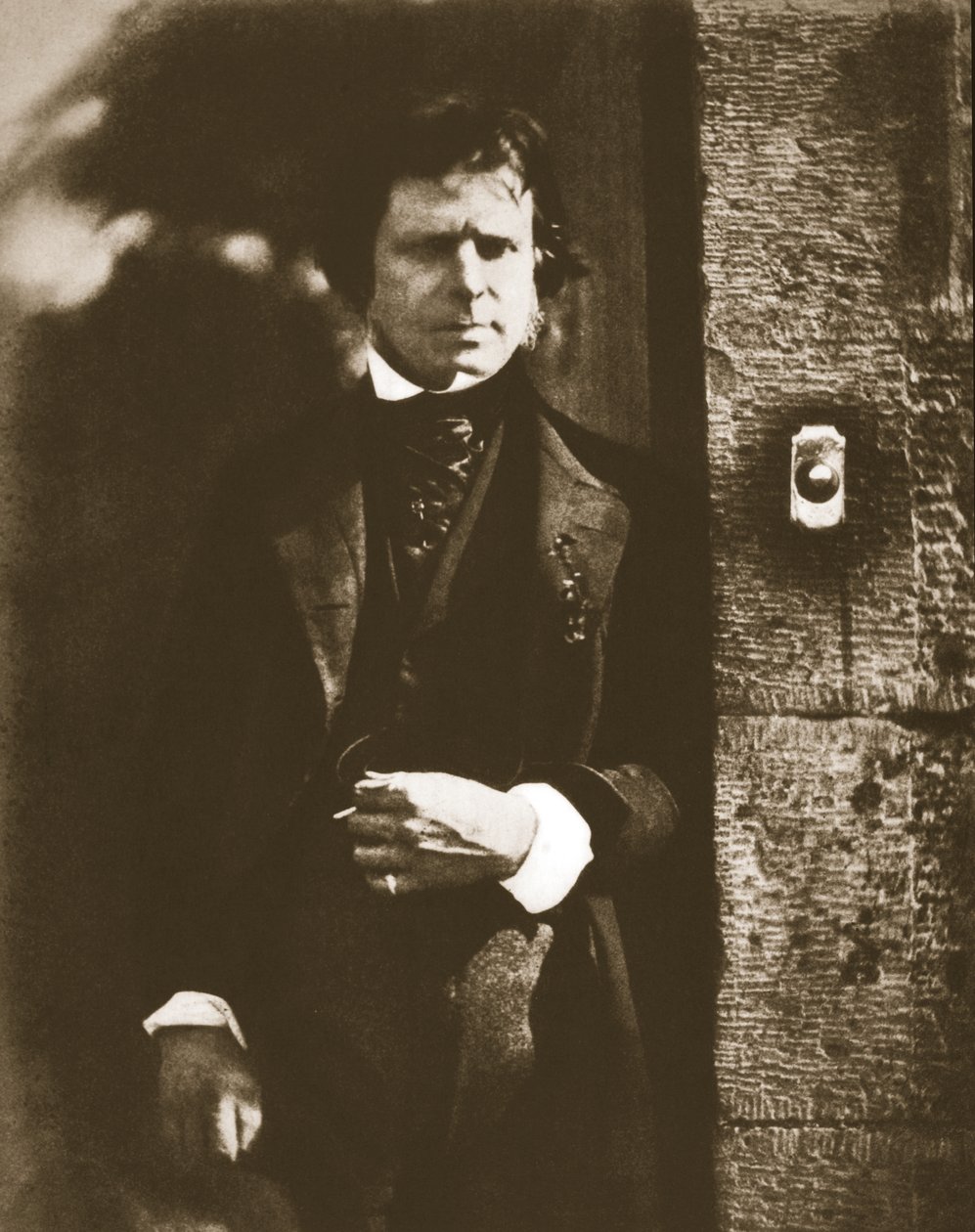 David Octavius Tepesi (sepya fotoğrafı) by Robert Adamson