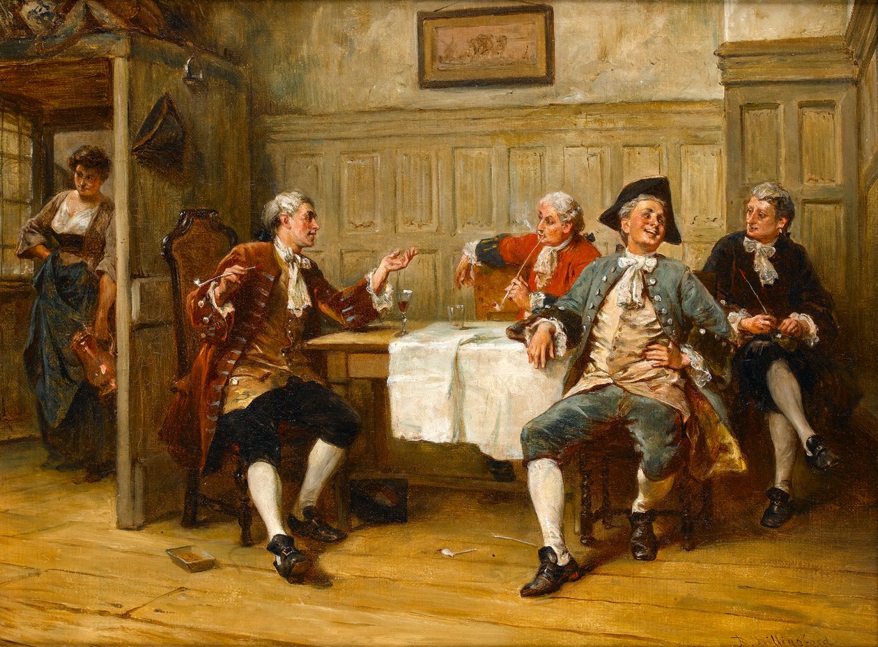 Arkadaşlar Arasında Bir Şaka by Robert Alexander Hillingford