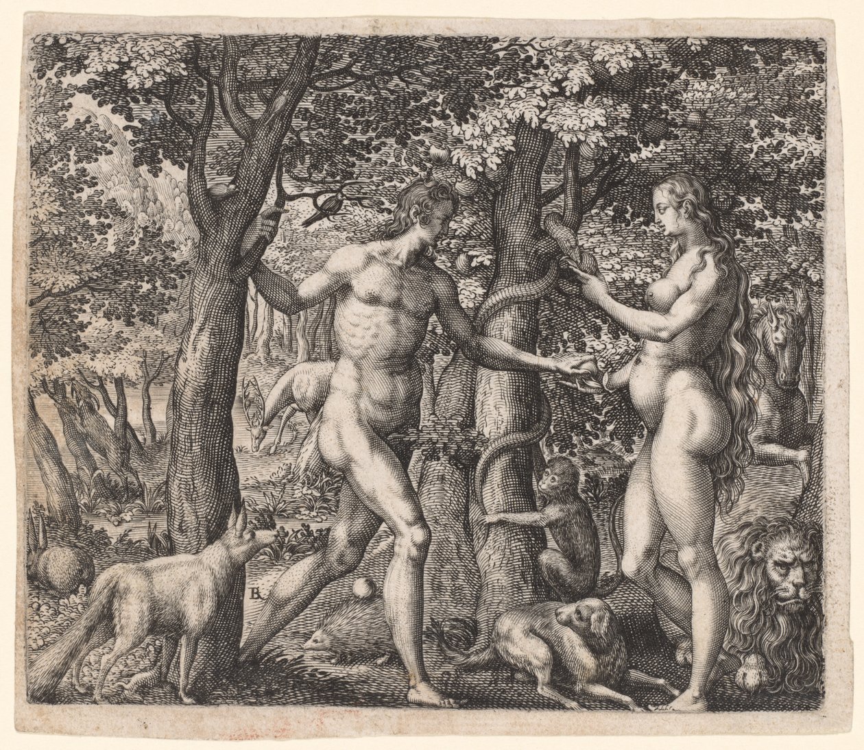 Adem ve Havva by Robert Boissard