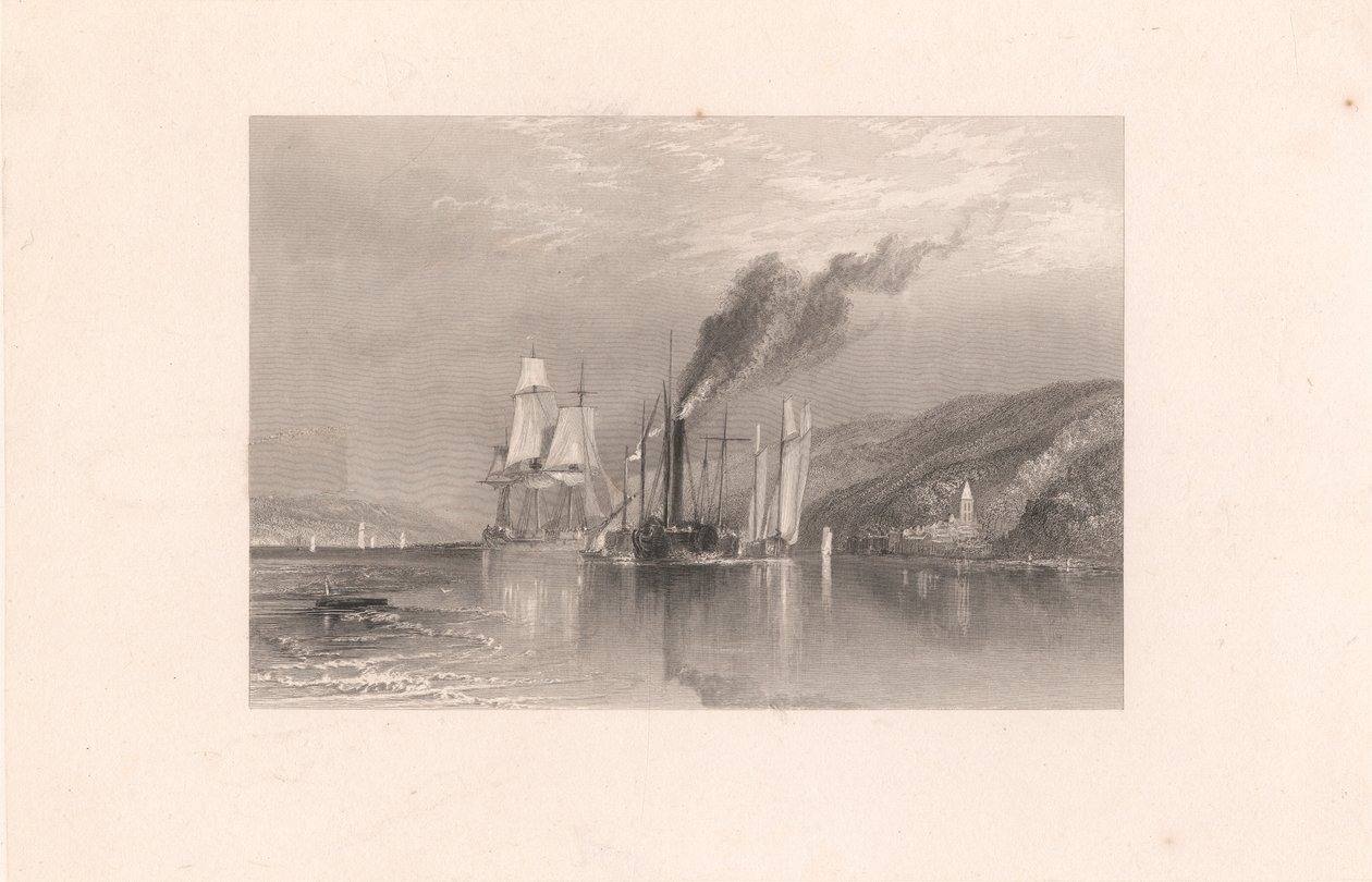 Quilleboeuf ve Villequier arasında by Robert Brandard