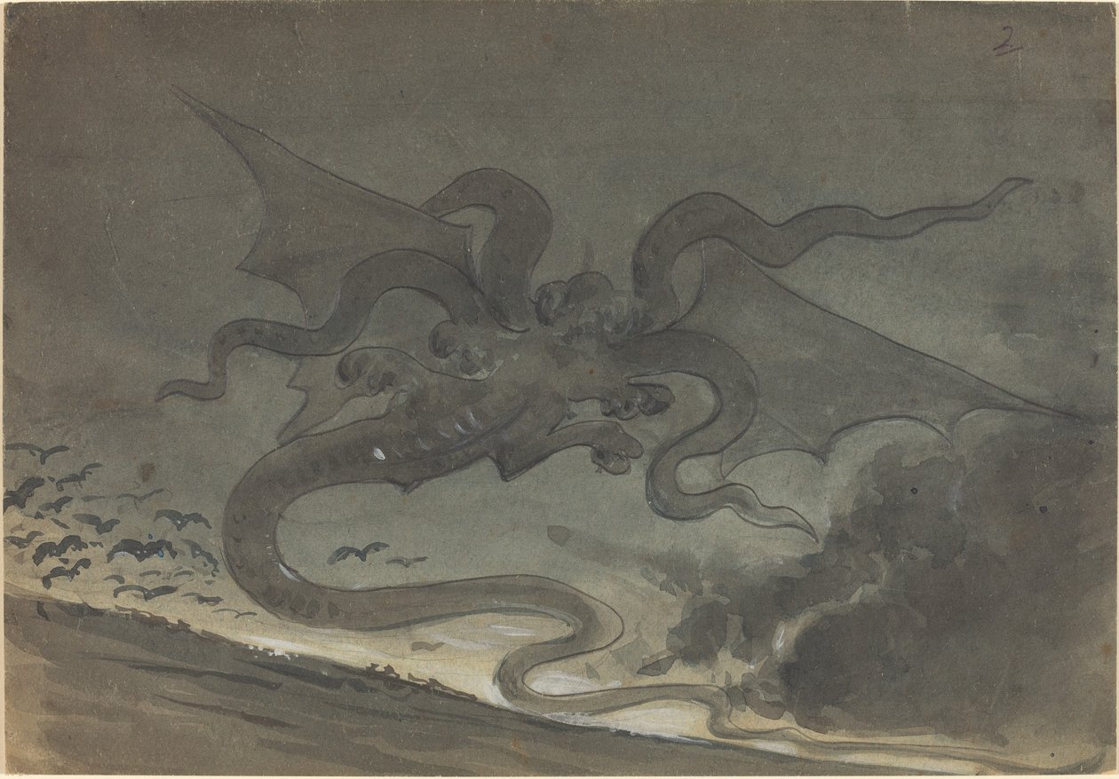 uçan canavar by Robert Caney