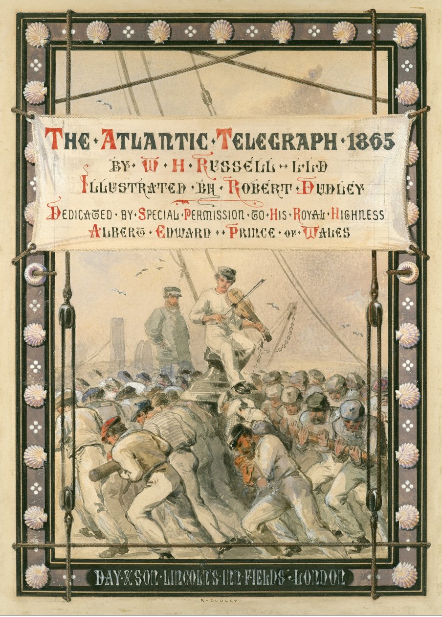 Atlantik Telgrafı, [1866]. by Robert Charles Dudley