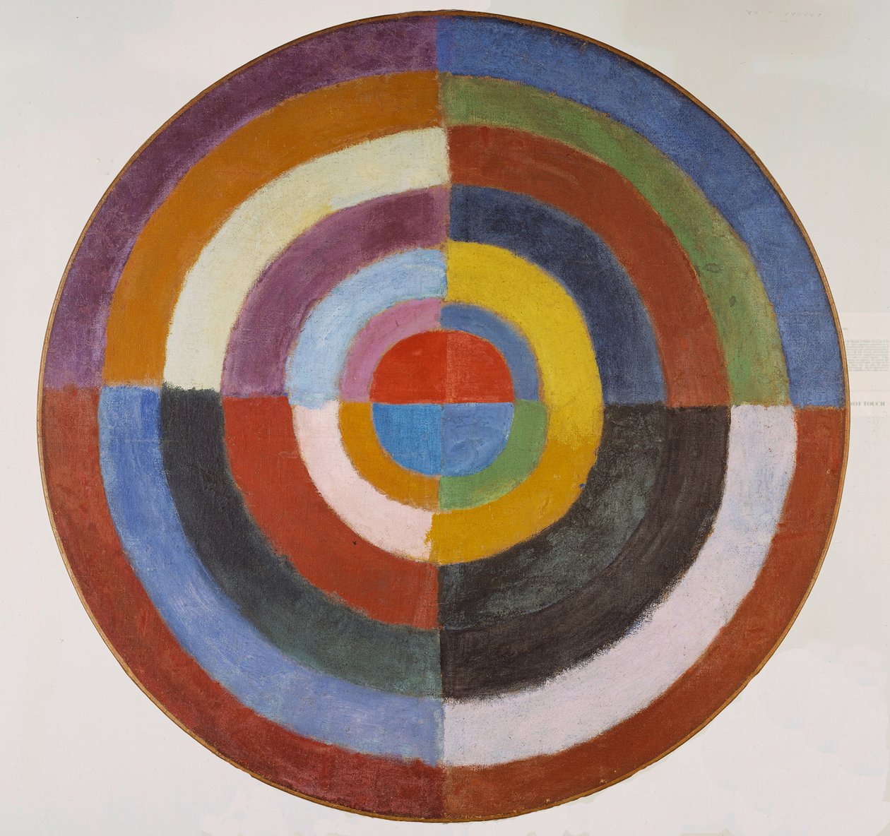 Disk İlk disk, 1912-1913. by Robert Delaunay
