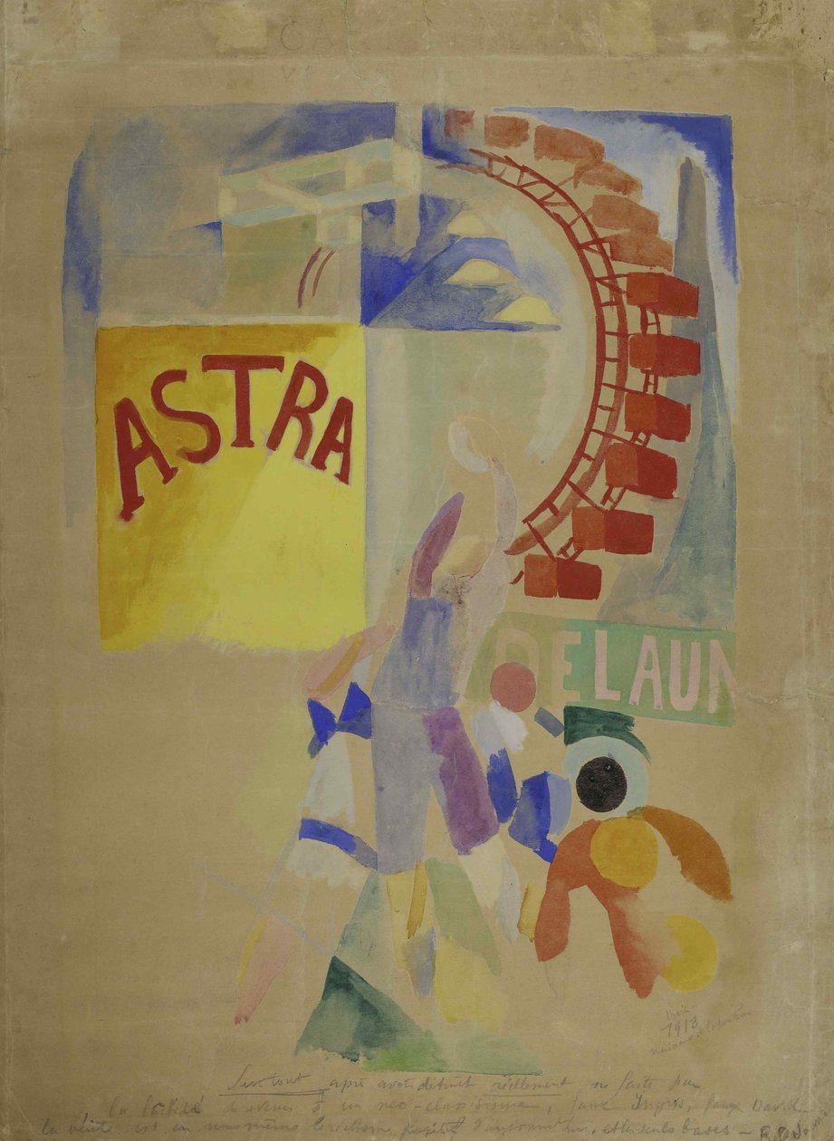 Cardiff Ekibi, 1912-1913. by Robert Delaunay