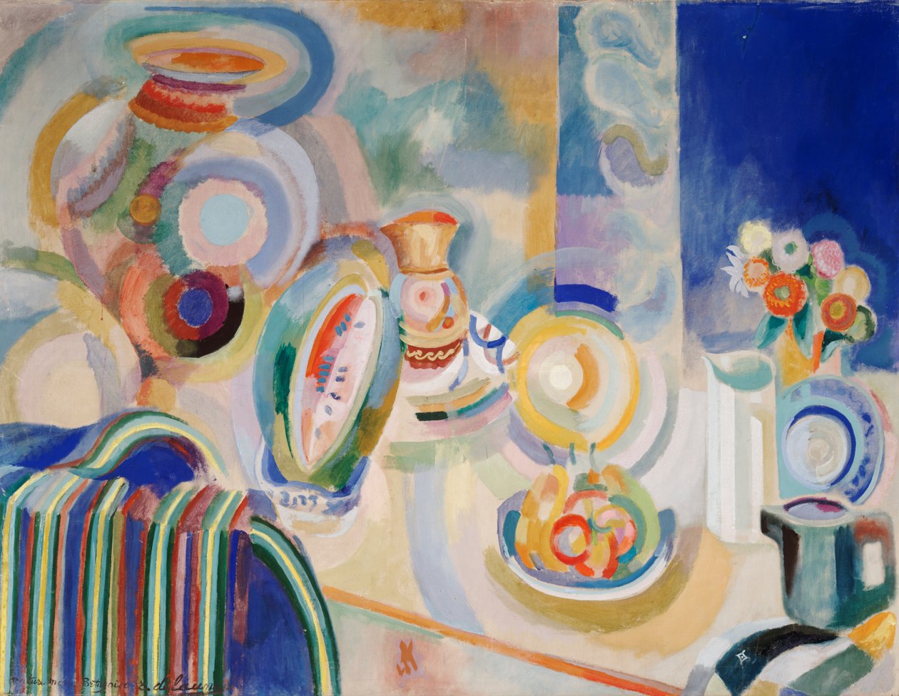 Portekizce Natürmort by Robert Delaunay