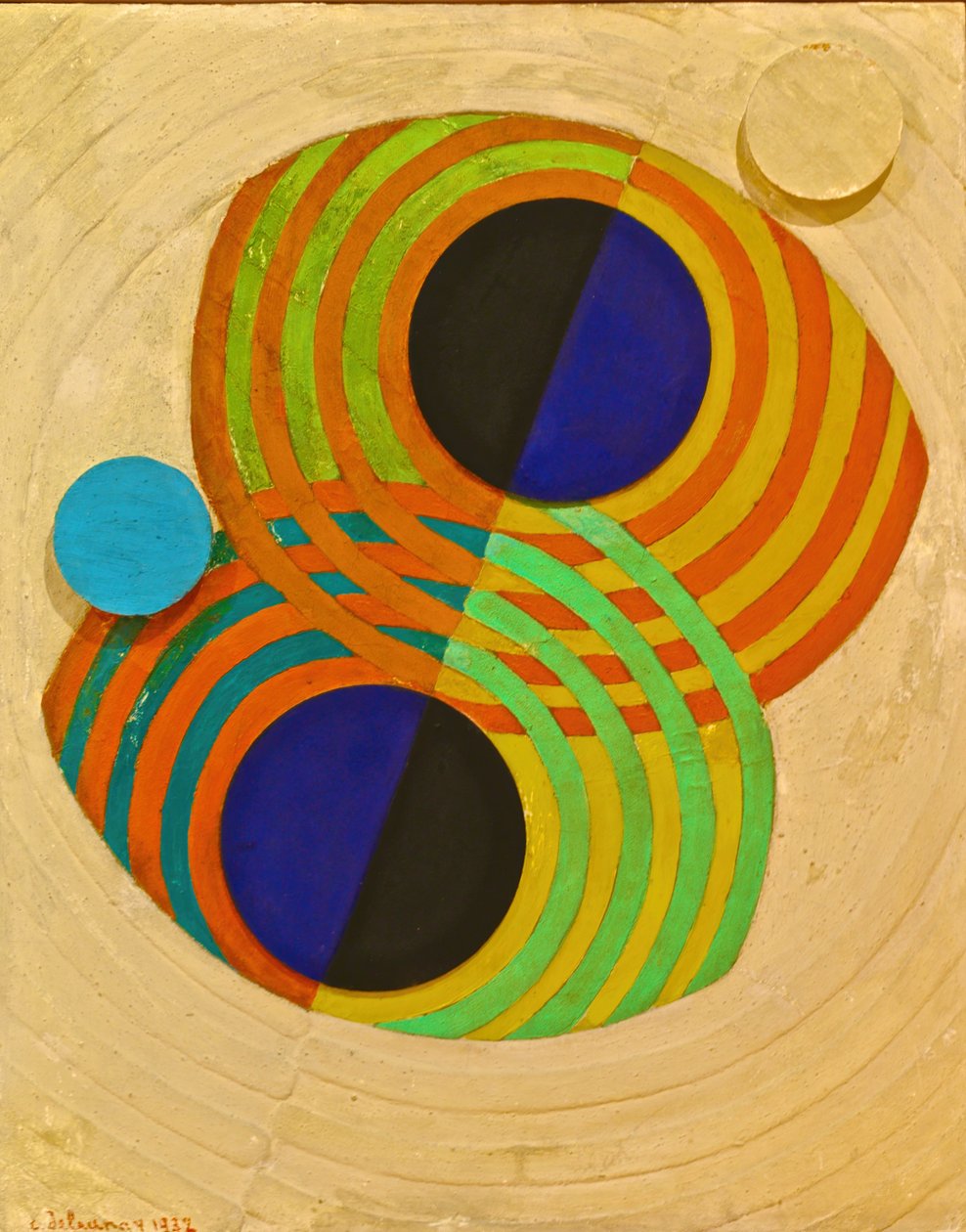 Rahatlama. Ritimler, 1932. by Robert Delaunay