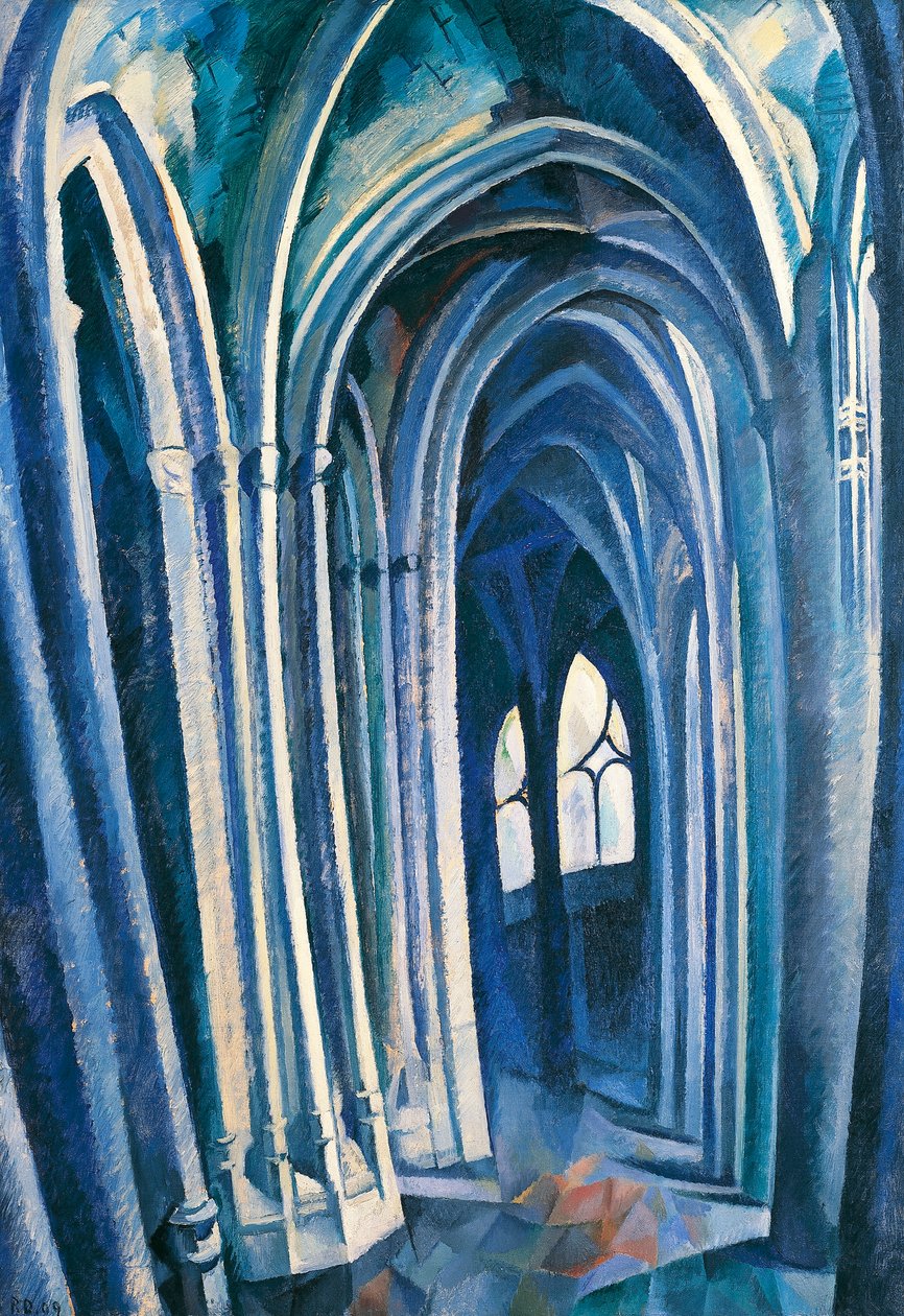 Saint Severin #1 by Robert Delaunay