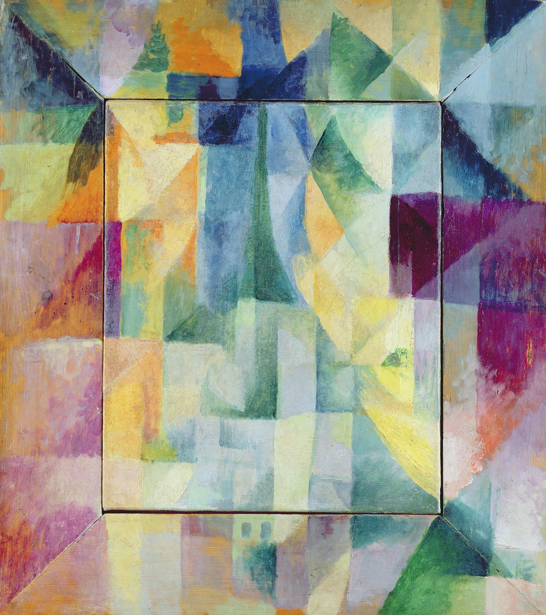 Şehirde Eşzamanlı Pencereler by Robert Delaunay
